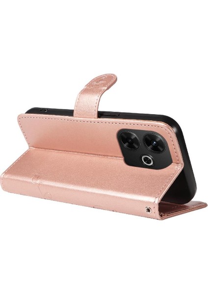 Xiaomi Redmi Için Kılıf 13 4g Kabartmalı Kelebek ve Kart Yuvası ile Yüksek (Yurt Dışından) fırsatları