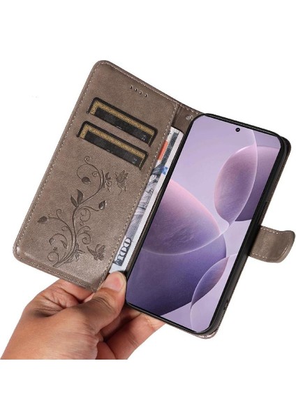 Xiaomi Redmi K70 Cüzdan Telefon Kılıfı Için Kılıf Kabartmalı Kelebek ile Yüksek (Yurt Dışından) fırsatları