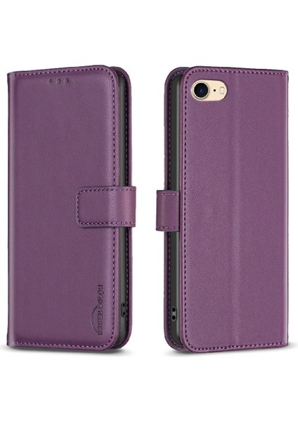 IPhone 7/8 Için Flip Case Deri Çanta Çoklu Kart Yuvası Cüzdan Çok Renkli (Yurt Dışından)