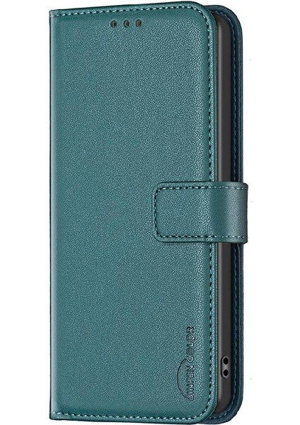 IPhone 14 Için Flip Case Artı Iş Deri Çanta Çoklu Kart Yuvası Cüzdan (Yurt Dışından)