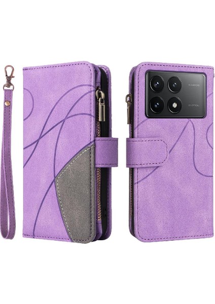 Kart Yuvası Standı Dokuz Kart Yuvaları Kickstand ile Xiaomi Redmi K70 Için Kılıf (Yurt Dışından)