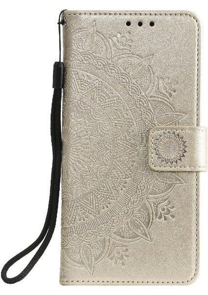 Xiaomi Redmi 13 4g Totem Kabartma Pu Deri Kickstand Için Flip Case (Yurt Dışından)