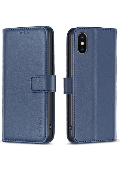 IPhone X/xs Cüzdan Çok Renkli Iş Deri Çanta Yuvası Için Flip Case (Yurt Dışından)