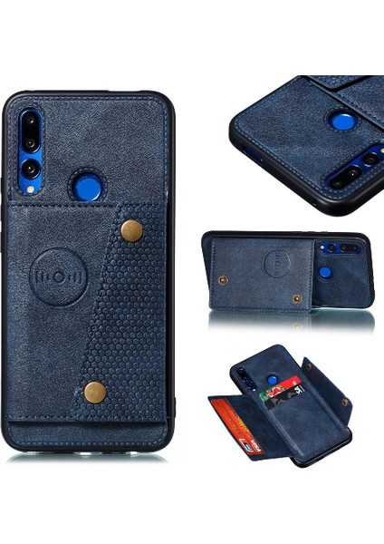 Cüzdan Kılıf Için Huawei P Akıllı Z Buit Demir Cüzdan Kılıf Darbeye Kart (Yurt Dışından)