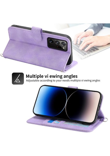 Samsung Galaxy Not 20 Ultra Çoklu Kredi Kartı Yuvaları Için Flip Case (Yurt Dışından)