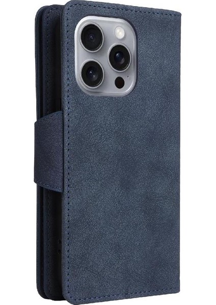 El Kayışı Kart Tutucu ile IPhone 16 Pro Max Manyetik Deri Kılıf (Yurt Dışından) fiyatları
