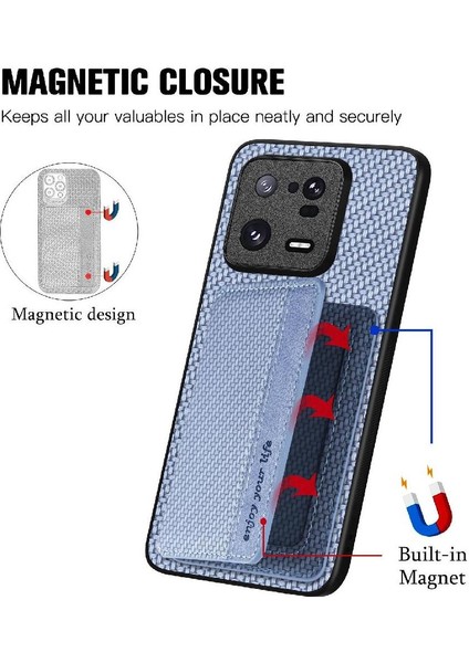 Xiaomi 13 Pro Rfıd Engelleme Standı Fonksiyonu Manyetik Kart Tutucu (Yurt Dışından)