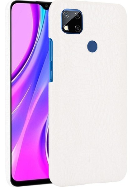 Xiaomi Redmi 9c Klasik Timsah Moda Kapak Için Şık Klasik Durumda (Yurt Dışından)