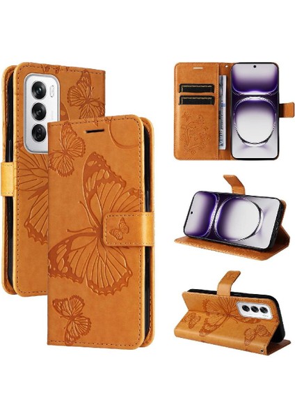 Kart Yuvası Standı Flip Pu ile Oppo Oppo 12 5g Darbeye Dayanıklı Kapak Için Kılıf (Yurt Dışından) fırsatları