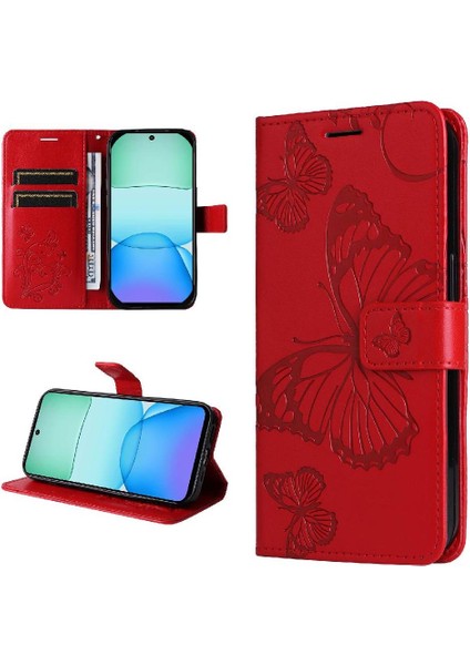 Xiaomi Redmi Için Kılıf 13 4g Manyetik Kapak Kart Yuvası ile Kickstand Çevirin (Yurt Dışından)