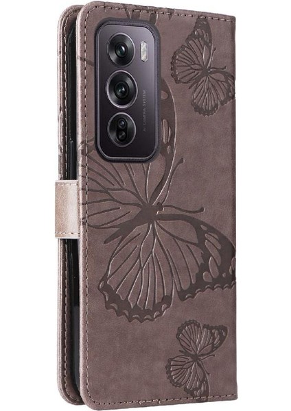 Oppo Için Kılıf Card 12 Pro 5g Flip Kickstand Pu Deri Kart Yuvası ile (Yurt Dışından) indirimleri