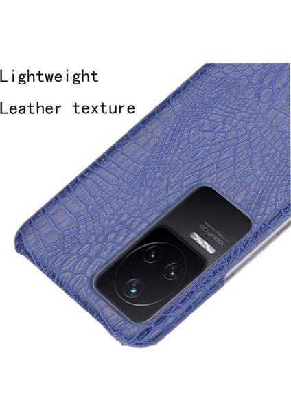 Xiaomi Poco F4 Gt Anti Scratch Klasik Timsah Için Şık Klasik Durumda (Yurt Dışından)