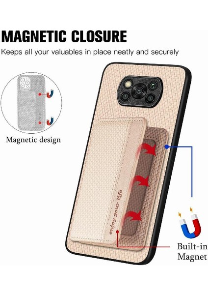 Xiaomi Poco X3 Nfc Standı Fonksiyonu Rfıd Engelleme Için Komple Kamera (Yurt Dışından)