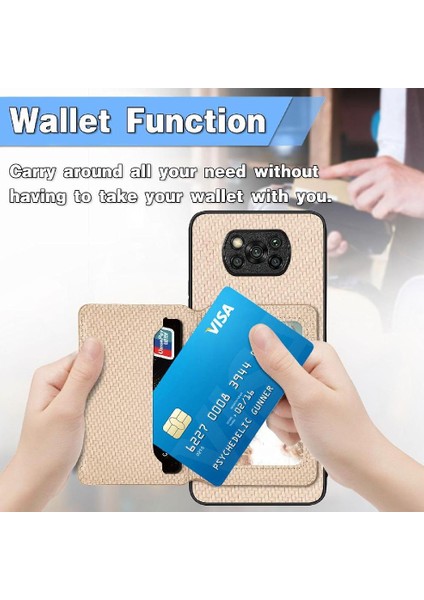Xiaomi Poco X3 Nfc Standı Fonksiyonu Rfıd Engelleme Için Komple Kamera (Yurt Dışından)