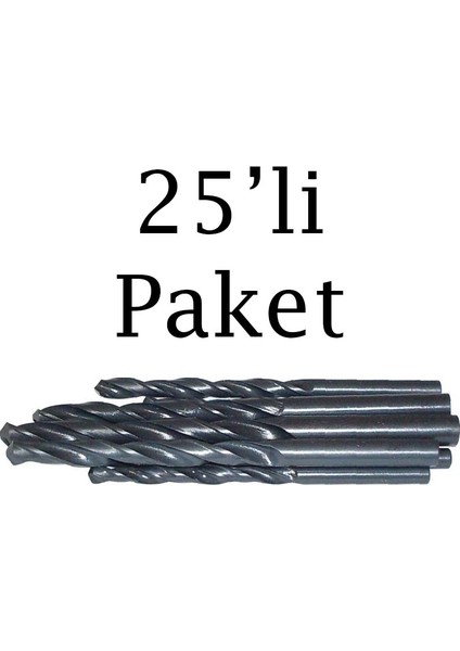 Matkap Ucu-Hss 2,5mm 25'li Paket