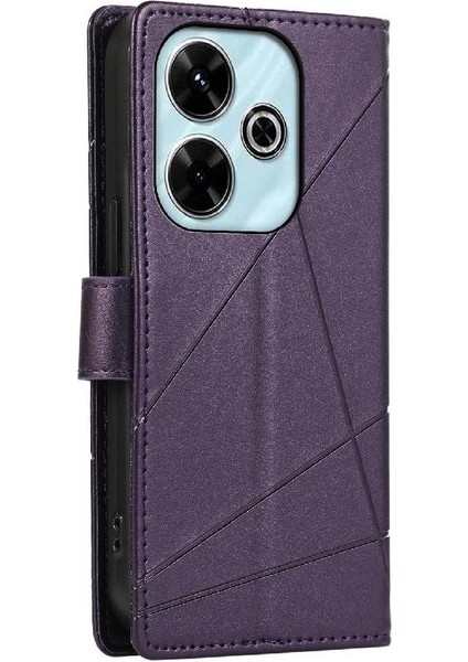Xiaomi Redmi Için Flip Case 13 4g Şok Emici Darbeye Kickstand (Yurt Dışından)