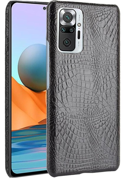Xiaomi Redmi Not 10 Pro Max Klasik Timsah Için Şık Klasik Durumda (Yurt Dışından)