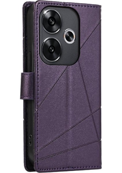 Xiaomi Poco F6 5g Üç Kart Yuvaları Darbeye Kickstand Için Flip Case (Yurt Dışından)