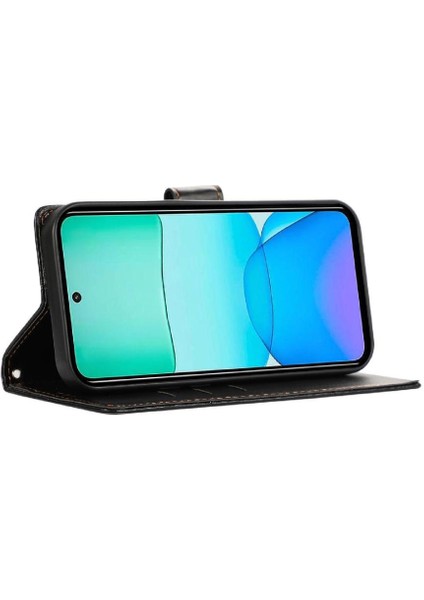 Xiaomi Redmi Için Flip Case 13 4g Şok Emici Darbeye Kickstand (Yurt Dışından)