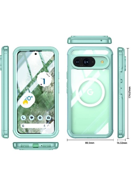 Google Pixel 9 Için Miracase Manyetik Kılıf Pet Koruyucu Film 360 Tüm ve (Yurt Dışından) fiyatları