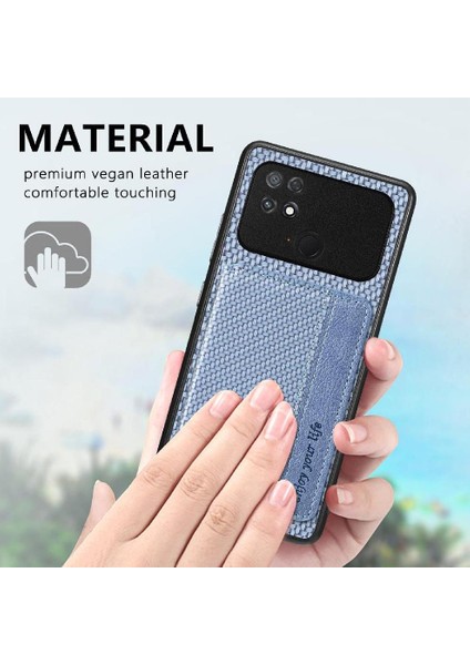 Xiaomi Poco C40 Rfıd Engelleme Standı Fonksiyonu Manyetik Kart Tutucu (Yurt Dışından)
