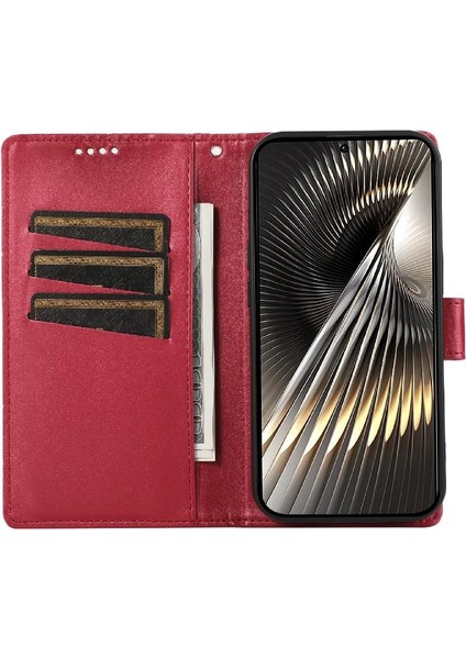 Xiaomi Poco F6 5g Üç Kart Yuvaları Darbeye Kickstand Için Flip Case (Yurt Dışından)
