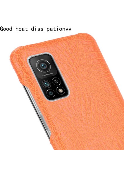 Şık Klasik Durumda Xiaomi Mi 10T Pro 5G/10T 5g Klasik Timsah (Yurt Dışından)