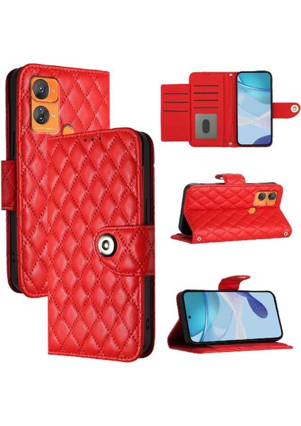 Oukitel C33 Kart Tutucu Bilek Şerit Darbeye Şık Koruyucu Kılıf (Yurt Dışından)