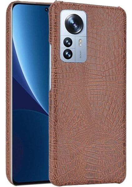 Xiaomi 12 Pro Anti Scratch Klasik Timsah Için Şık Klasik Durumda (Yurt Dışından)