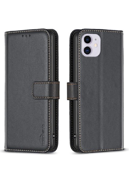 IPhone 12 Için Flip Case Çoklu Kart Yuvası Çok Renkli Iş Cüzdan Kılıf (Yurt Dışından)