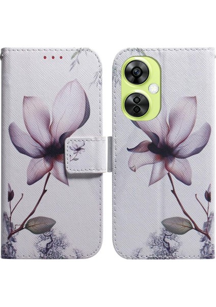 Oneplus Nord Ce 3 Lite Cüzdan Manyetik Kapatma Boyalı Kart Için Flip Case (Yurt Dışından)