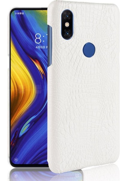 Xiaomi Mi Mix 3 Anti Scratch Klasik Timsah Için Şık Klasik Durumda (Yurt Dışından)