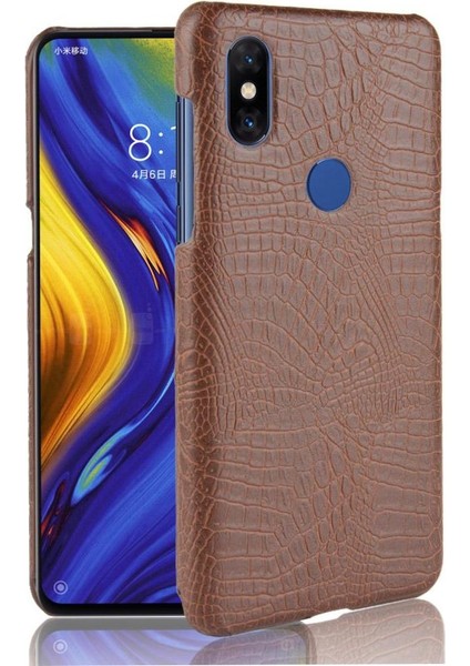 Xiaomi Mi Mix 3 Anti Scratch Klasik Timsah Için Şık Klasik Durumda (Yurt Dışından)