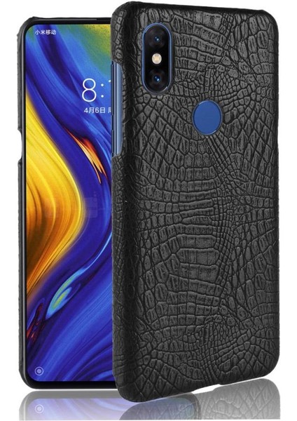 Xiaomi Mi Mix 3 Anti Scratch Klasik Timsah Için Şık Klasik Durumda (Yurt Dışından)