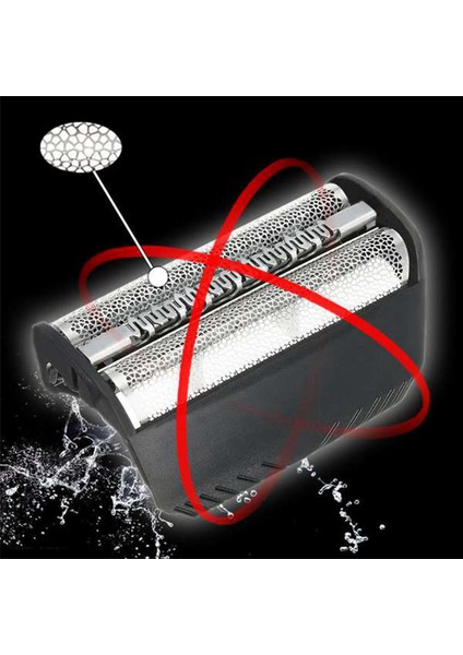 4x Tıraş Makinesi 30B 3 Serisi Smartcontrol 5494 4835 197S 195S 4845 Için Yedek Folyo Ekran + Bıçak (Yurt Dışından)