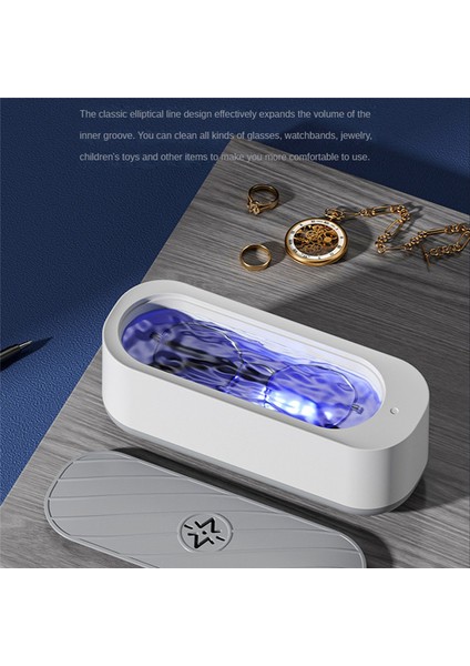 Ultrasonik Temizleme Makinesi 45000Hz Yüksek Frekanslı Titreşim Yıkama Temizleyici Yıkama Takı Gözlük Izle Protez Temizleyici (Yurt Dışından)