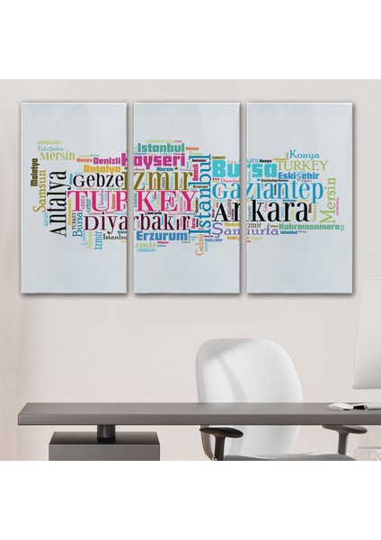 Iller Isimli Dekoratif Kanvas Tablo 1003 modelleri