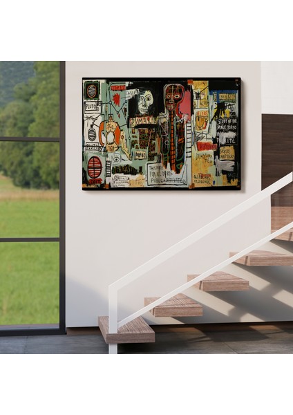 Jean Michel Basquiat Notary Kanvas TABLO-5002 indirimleri