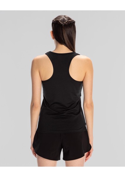 Survivor Woman Tank 1 Kadın Siyah-Kırmızı Regular Fit Atlet