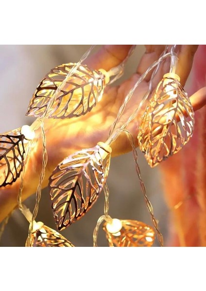 3D Altın Yaprak LED Işık Gold modelleri