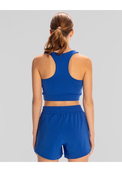 Survivor Woman Bra Kadın Mavi Regular Fit Sporcu Sütyeni