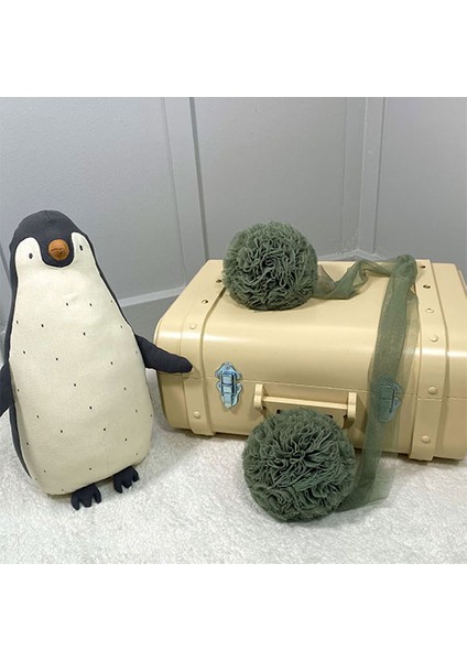 Twin Ponpon Khaki Green