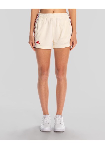 222 Banda Ladytread Kadın Beyaz Regular Fit Şort