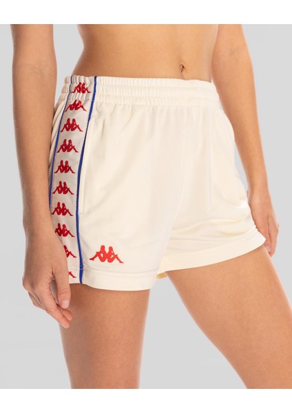 222 Banda Ladytread Kadın Beyaz Regular Fit Şort modelleri
