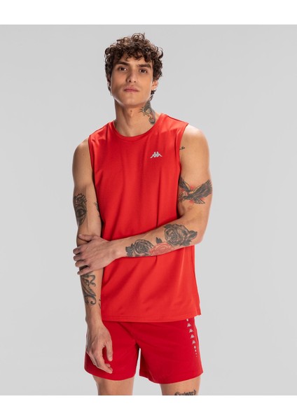 Edoro Tank Erkek Kırmızı Regular Fit Atlet modelleri
