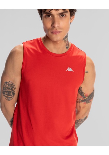 Edoro Tank Erkek Kırmızı Regular Fit Atlet fırsatları
