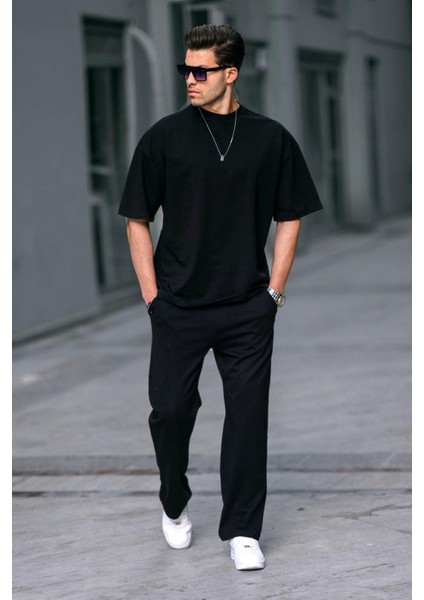 Erkek Yeni Sezon Bisiklet Yaka Trend Eşofman Takımı modelleri