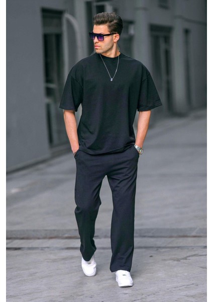 Erkek Yeni Sezon Bisiklet Yaka Trend Eşofman Takımı modelleri