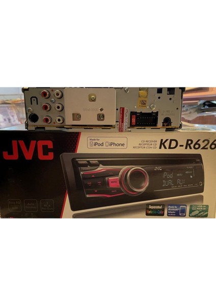 0 - 250 Watt Kd-R 626 Usb-Cd-Mp3-Aux Oto Teyp 2 Yıl USB Girişi