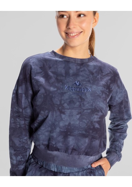 Authentic Rosemary Sweathshirt Kadın Mavi Regular Fit Sweatshirt